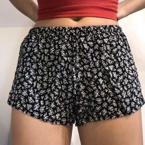 Floral soft comfortable shorts